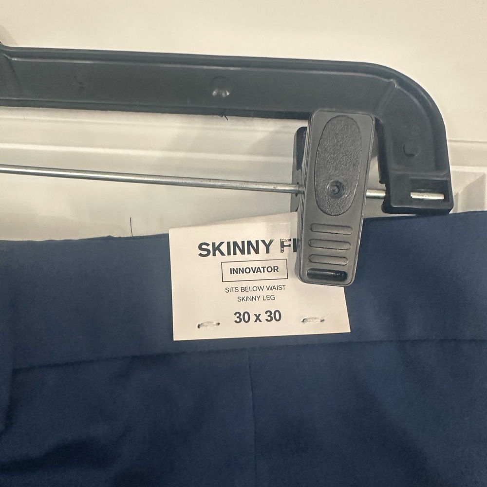 Express Innovator skinny fit pants in navy - Picture 3 of 4